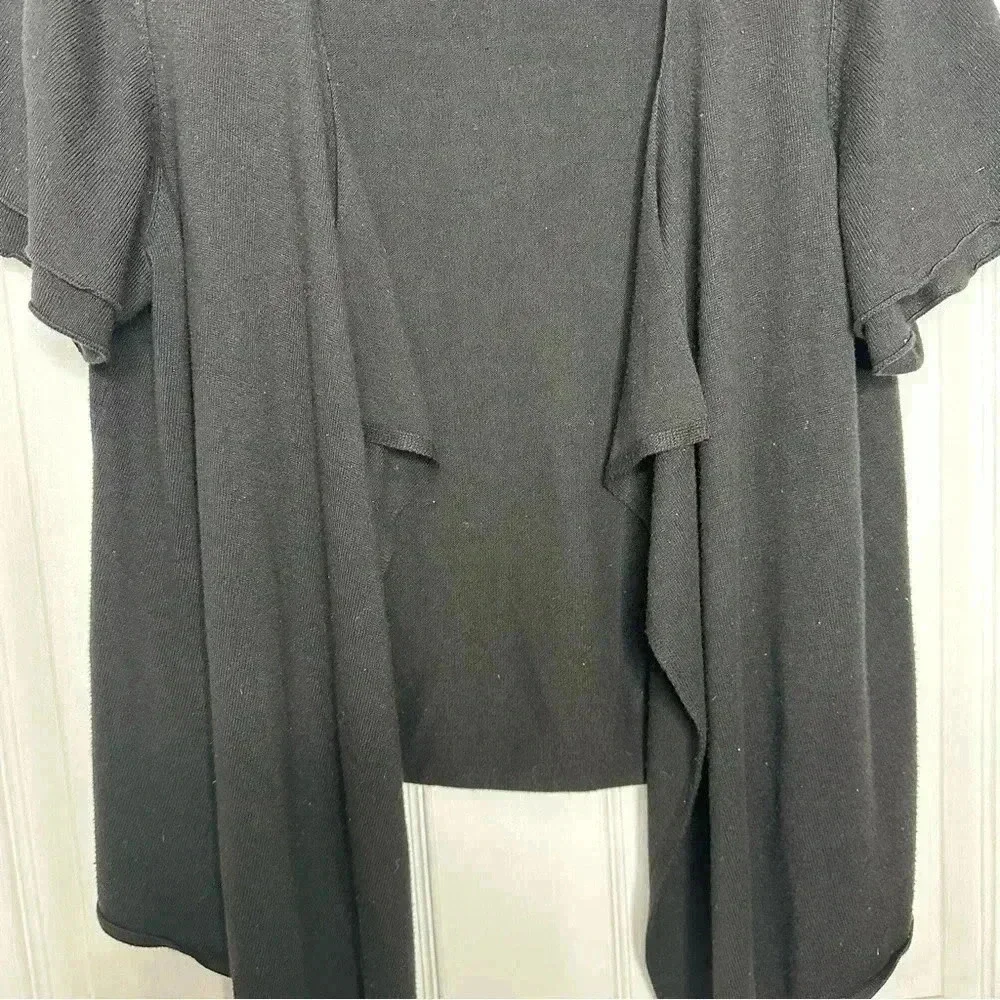 Reitmans Cardigan Flowy Black  Size 1X - Picture 2 of 16